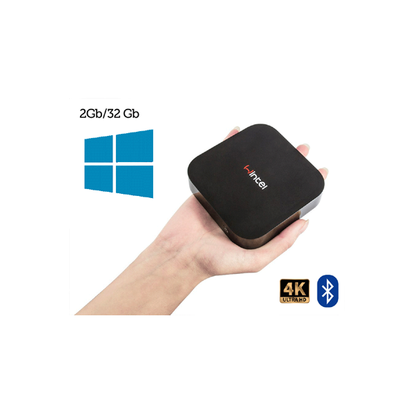 Ovegna Wintel Pro W8 Pro Intel Z8350, 4K Mini PC 2G / 32G, Bluetooth, RJ45 (Windows)
